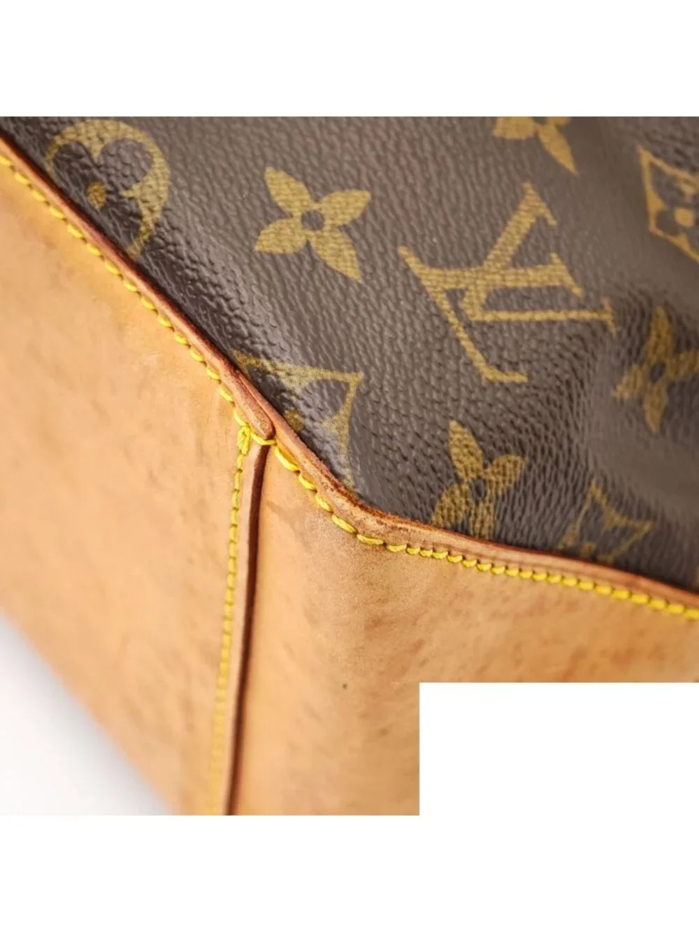 Louis Vuitton Cabas Piano Monogram Canvas Brown Shoulder Tote Bag